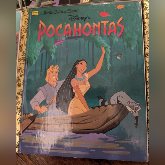 Vintage 90's Disney Little Golden Books, Princess Collection - Picture 6 of 12